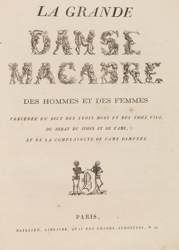   - La grande danse macabre. ca. 1880