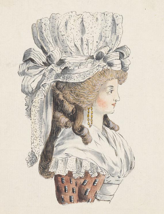  Mode - 16 Modetafeln. 1790er Jahre - 
