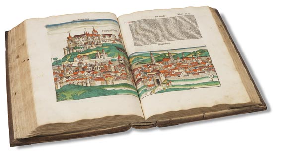 Hartmann Schedel - Weltchronik. 1493 (koloriert, dt. Ausgabe) - 