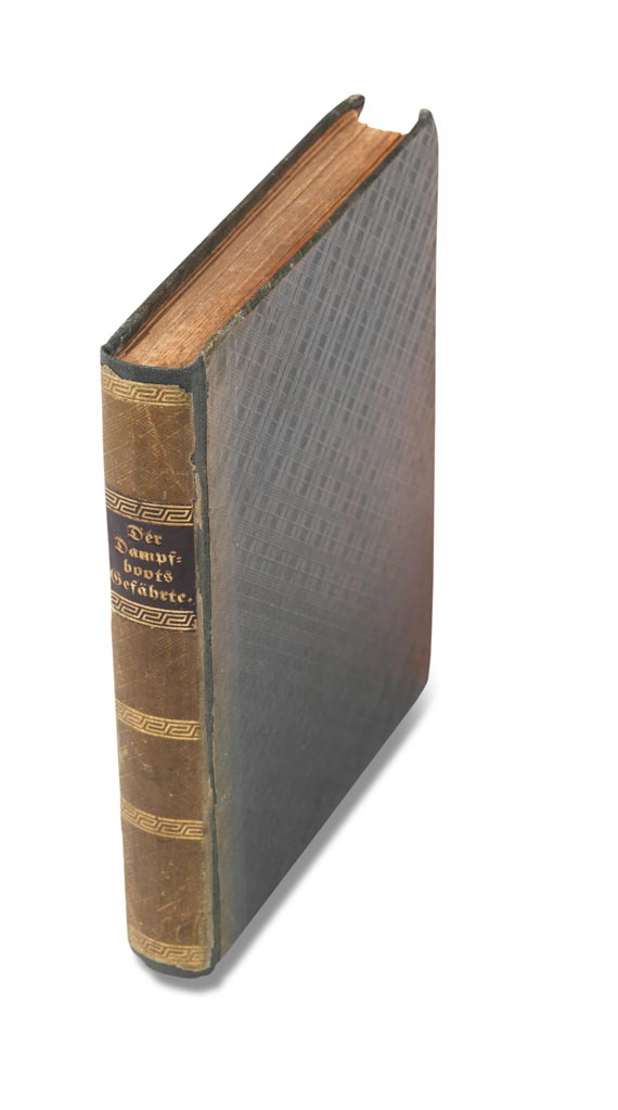   - Des Hamburgischen Dampf-Boots Gefährte. 1834. - Cover
