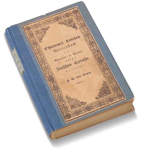 Joseph C. von Train - Chochemer Loschen. 1833 - Cover
