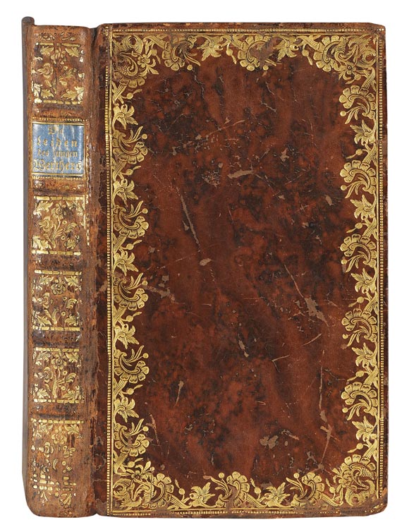 Johann Wolfgang von Goethe - Die Leiden des jungen Werthers (1775) - Cover