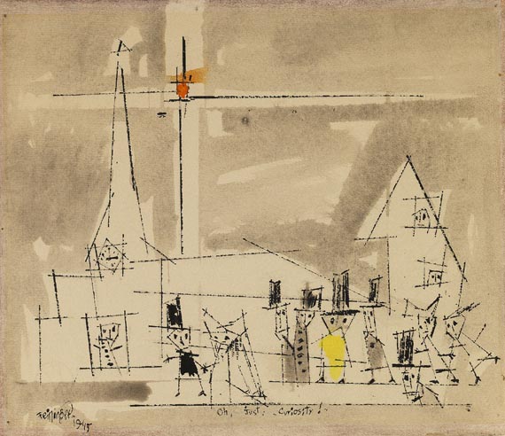 Lyonel Feininger - Oh, just: "Curiosity!"