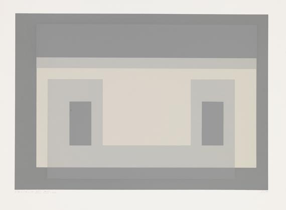 Josef Albers - Ten Variants - 