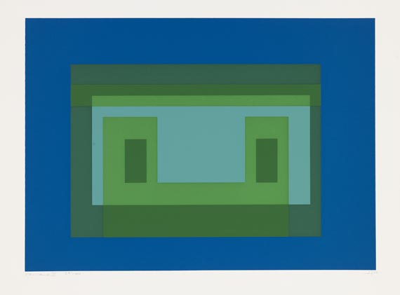 Josef Albers - Ten Variants - 