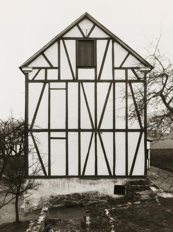Bernd und Hilla Becher - 2 Blätter: Fachwerkhäuser des Siegener Industriegebiets - 