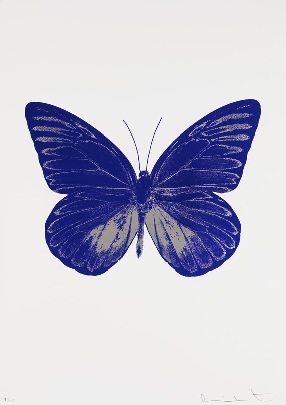 Damien Hirst - 2 Blätter der Folge "The Souls I" - 
