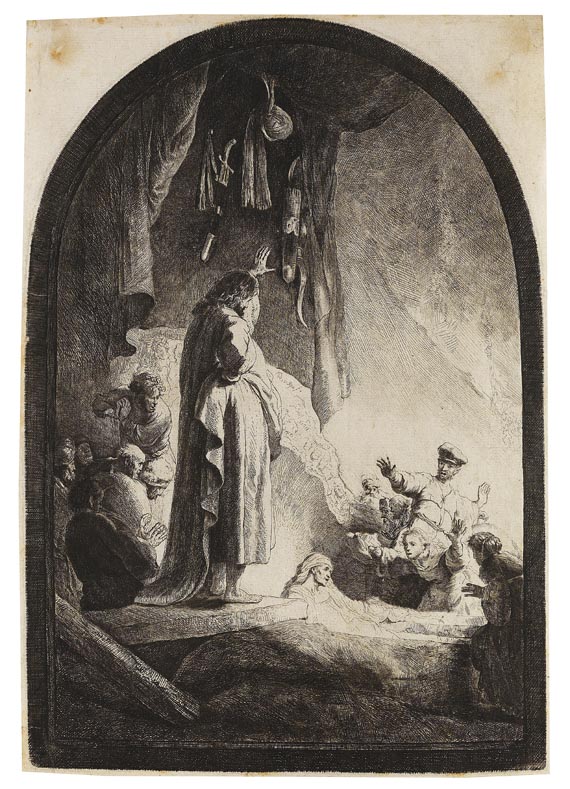Harmensz. Rembrandt van Rijn - Die große Auferweckung des Lazarus