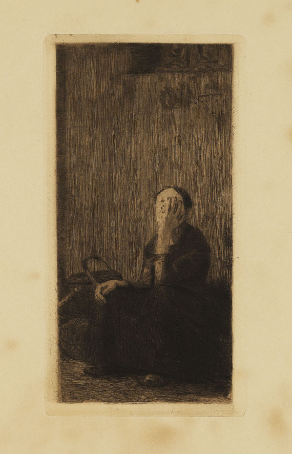 Käthe Kollwitz - 5 Blätter: Figürliche Motive - 