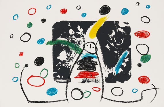 Joan Miró - 4 Blätter aus: L