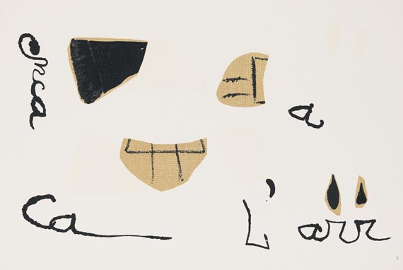 Joan Miró - 4 Blätter aus: L