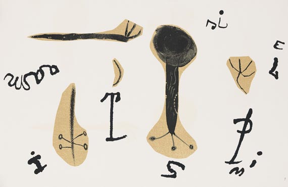 Joan Miró - 4 Blätter aus: L