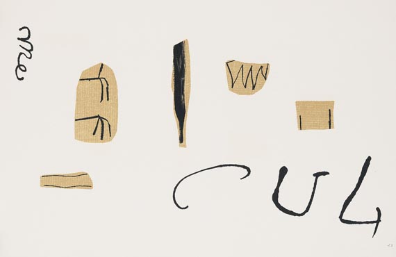 Joan Miró - 4 Blätter aus: L
