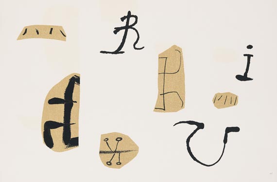 Joan Miró - 4 Blätter aus: L