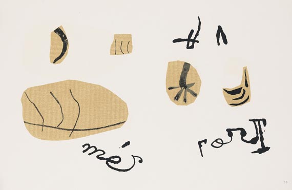 Joan Miró - 4 Blätter aus: L