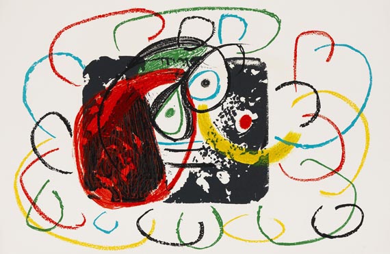 Joan Miró - 4 Blätter aus: L