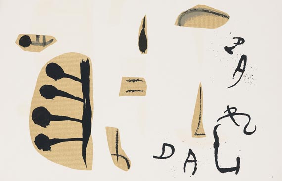 Joan Miró - 4 Blätter aus: L