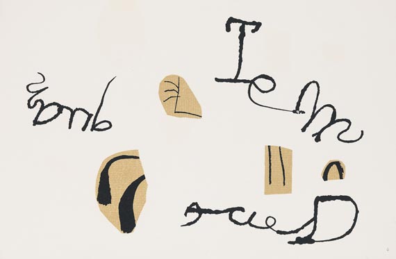 Joan Miró - 4 Blätter aus: L