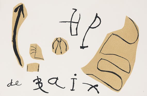 Joan Miró - 4 Blätter aus: L