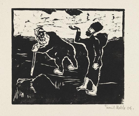 Emil Nolde - Mausefallenmann