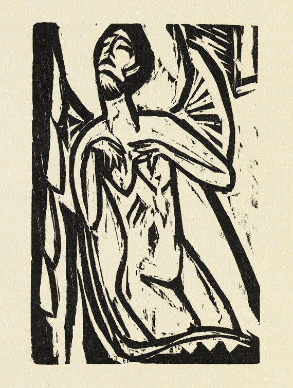Ernst Ludwig Kirchner - Das Stiftsfräulein und der Tod. Eine Novelle von Alfred Döblin - 