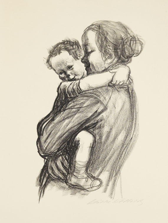 Käthe Kollwitz - Mutter mit Jungen