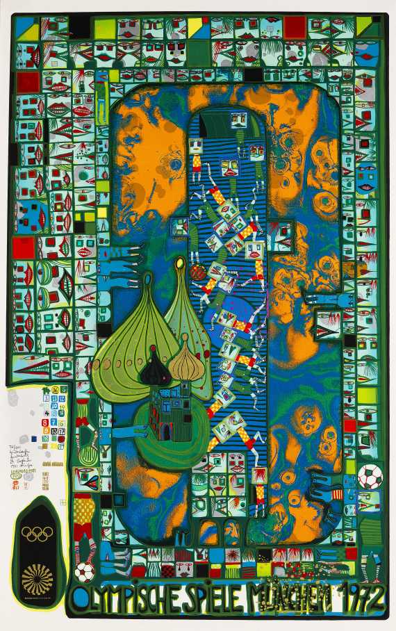 Friedensreich Hundertwasser - Olympische Spiele München 1972