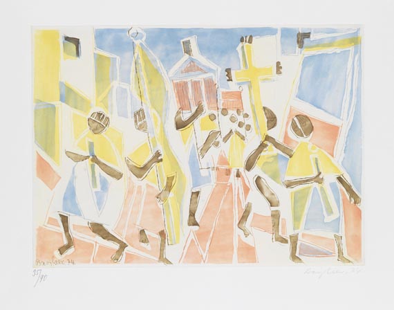   - Mappe: ANNO SANTO (8 Orig. Grafiken). 1975 - 