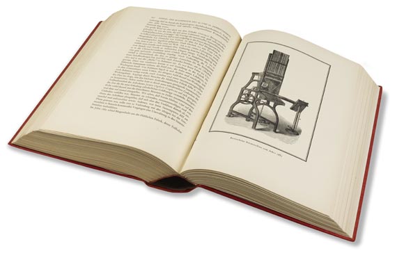 Gustav Adolf Erich Bogeng - Geschichte der Buchdruckkunst. 1930-1941. 2 Bde. - 