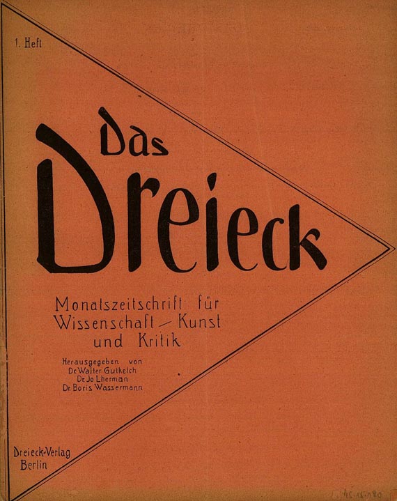   - Das Dreieck. 1924