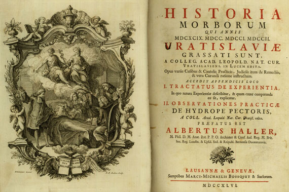 Albrecht von Haller - Historia morborum. 1746