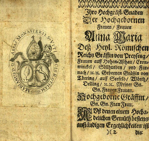 Alchemie und Okkulta - Paula, F. von, Tractätlein. 1683