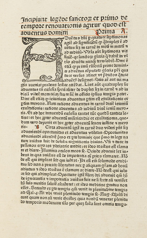 Jacobus de Voragine - Legenda aurea. um 1476   7(19)