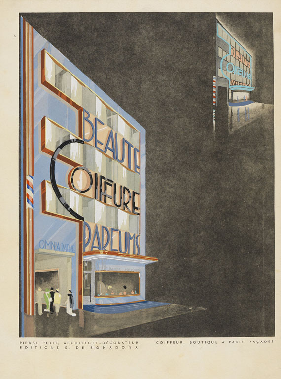 Henry Delacroix - Boutiques 2. um 1925 - 