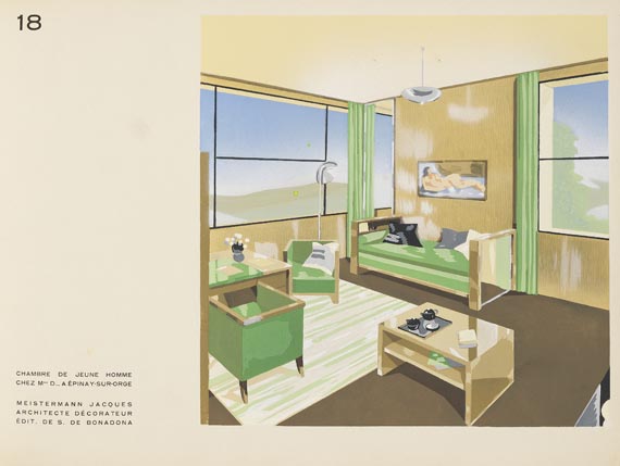 Henry Delacroix - Décoration moderne. um 1925 - 