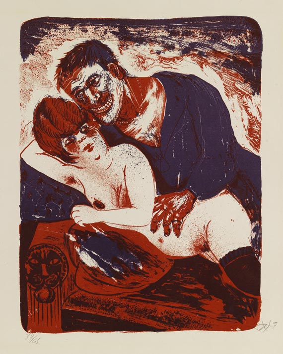 Otto Dix - Matrose und Mädchen