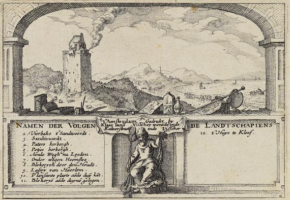 Claes Jansz. Visscher - 12 Blätter: "Haerlem" -