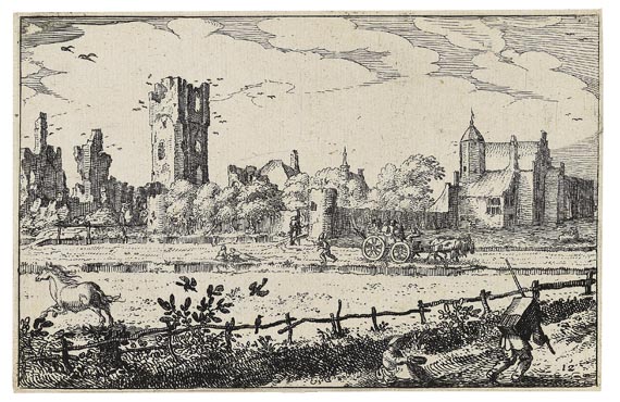 Claes Jansz. Visscher - 12 Blätter: "Haerlem" -