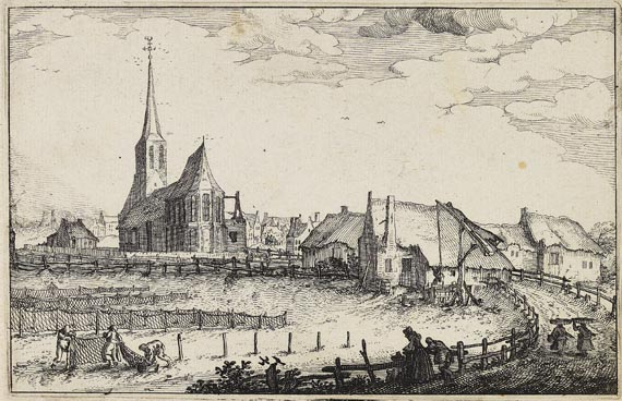 Claes Jansz. Visscher - 12 Blätter: "Haerlem"