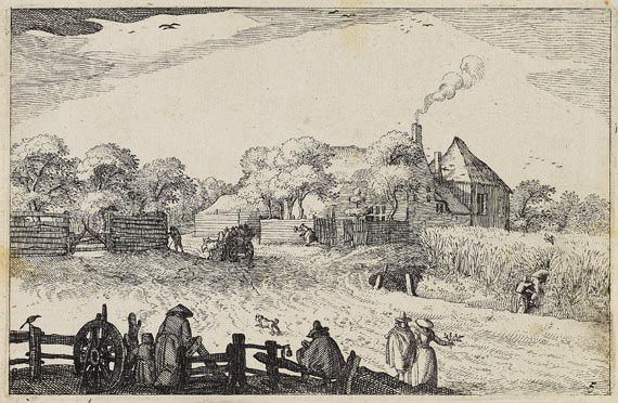 Claes Jansz. Visscher - 12 Blätter: "Haerlem" -