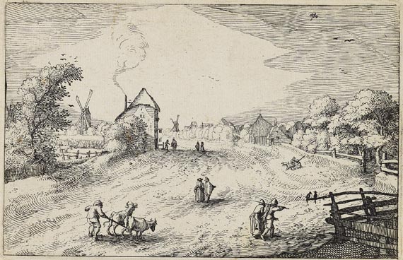 Claes Jansz. Visscher - 12 Blätter: "Haerlem"