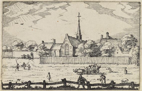 Claes Jansz. Visscher - 12 Blätter: "Haerlem" -