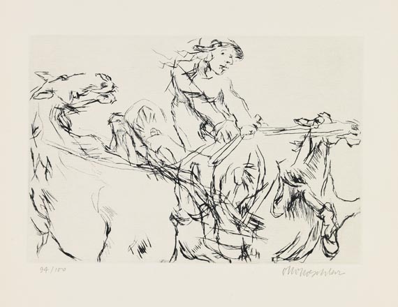 Oskar Kokoschka - Penthesilea - 