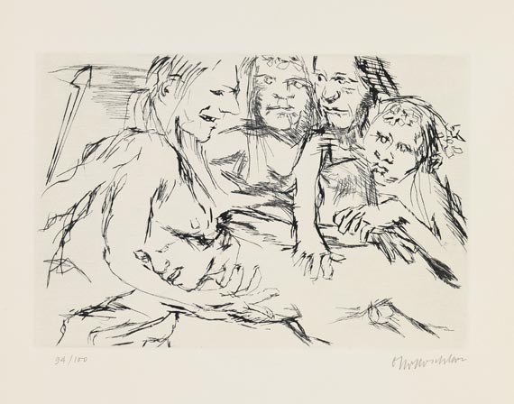 Oskar Kokoschka - Penthesilea - 