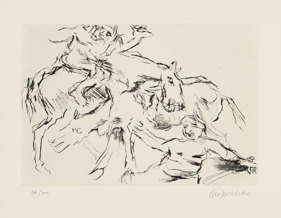 Oskar Kokoschka - Penthesilea - 