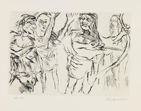 Oskar Kokoschka - Penthesilea - 
