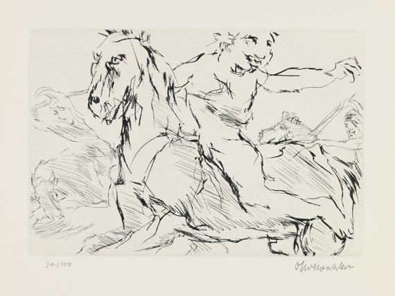 Oskar Kokoschka - Penthesilea - 