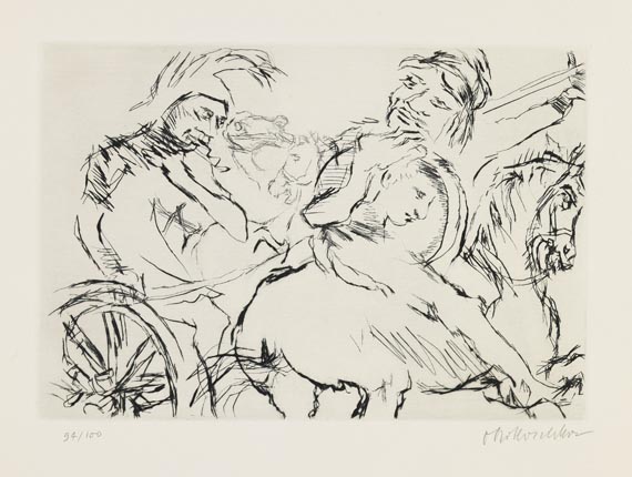 Oskar Kokoschka - Penthesilea - 