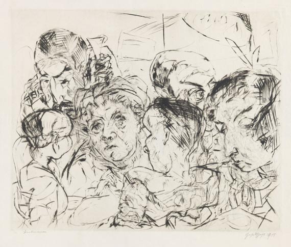 Max Beckmann - Gesellschaft 1915