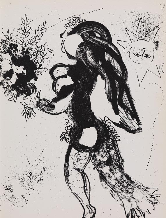 Marc Chagall - Chagall. Lithograph. Deutsche Ausgabe. Bände I-IV (von VI) - 